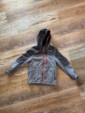 ZeroXposur Gray and Orange Softshell Jacket